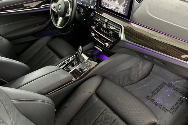 used 2023 BMW 530e car, priced at $34,500