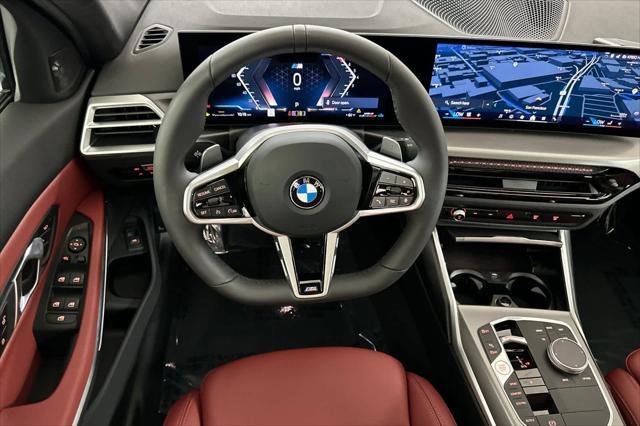 new 2025 BMW 330 car, priced at $53,950