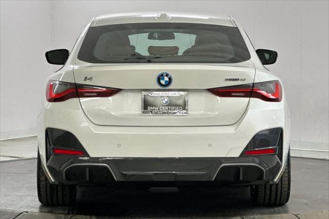 used 2022 BMW i4 Gran Coupe car, priced at $37,000