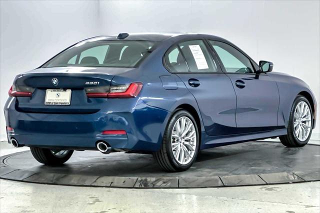 used 2023 BMW 330 car, priced at $33,998