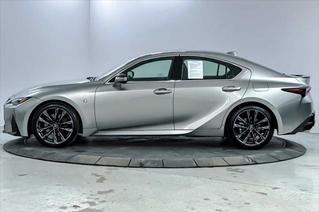 used 2023 Lexus IS 350 car, priced at $45,550