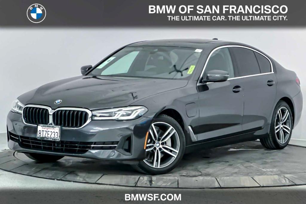 used 2021 BMW 530e car, priced at $36,454