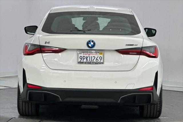 used 2025 BMW i4 Gran Coupe car, priced at $55,000