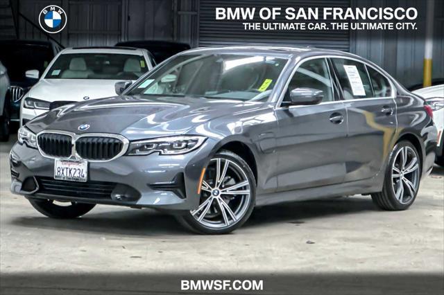 used 2021 BMW 330e car, priced at $30,498