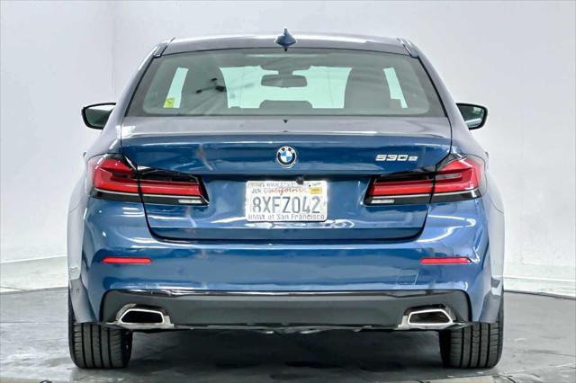 used 2021 BMW 530e car, priced at $31,999