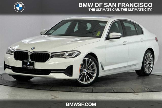 used 2021 BMW 530 car, priced at $34,498