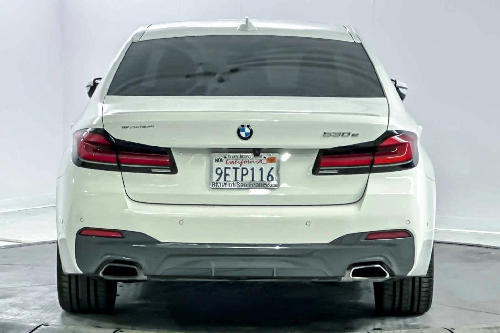 used 2021 BMW 530e car, priced at $29,599