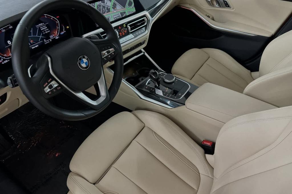 used 2021 BMW 330 car, priced at $28,598