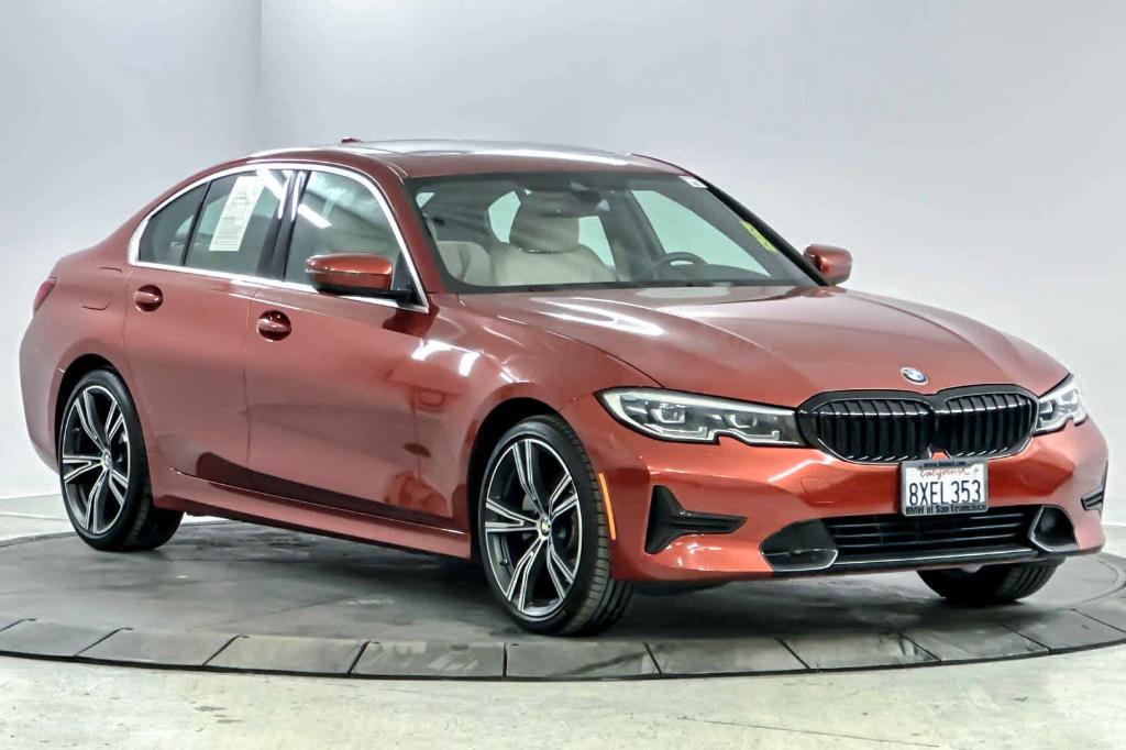 used 2021 BMW 330 car, priced at $28,598