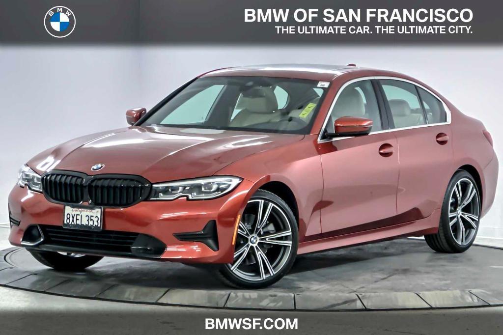 used 2021 BMW 330 car, priced at $30,454