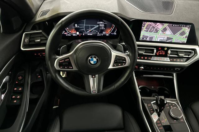 used 2022 BMW 330 car, priced at $33,500
