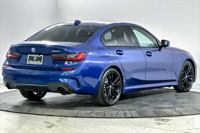 used 2022 BMW 330 car, priced at $33,500