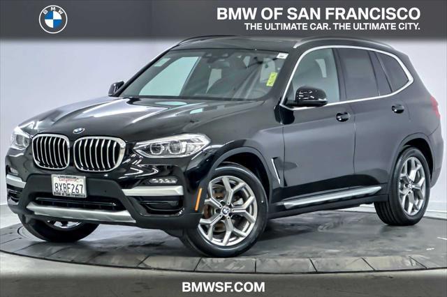 used 2021 BMW X3 car, priced at $28,298