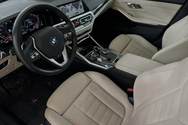 used 2021 BMW 330 car, priced at $29,498