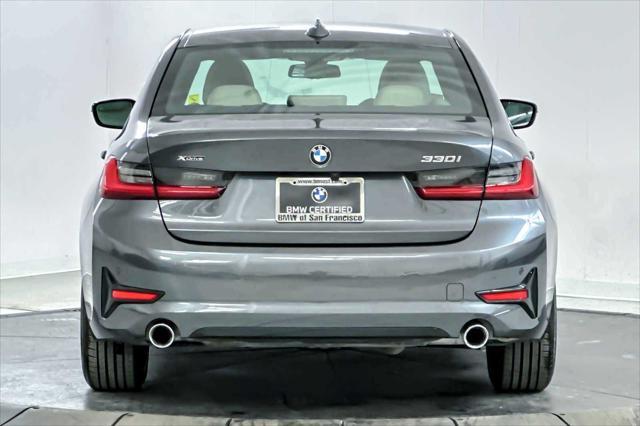 used 2021 BMW 330 car, priced at $29,498