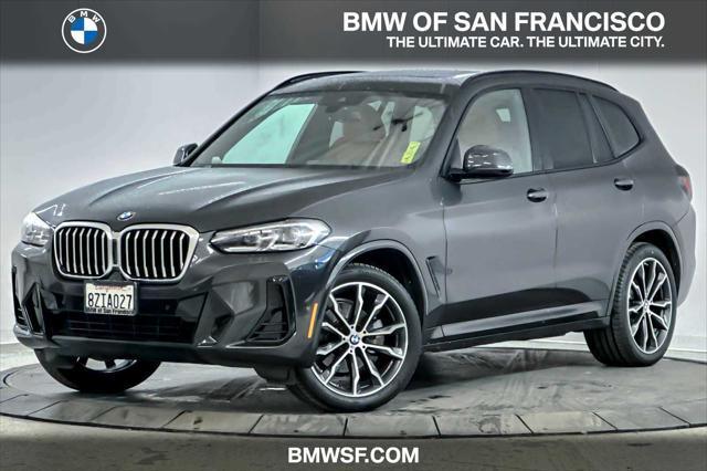 used 2022 BMW X3 car, priced at $32,898