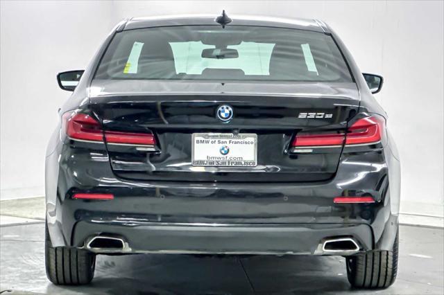 used 2023 BMW 530e car, priced at $34,598