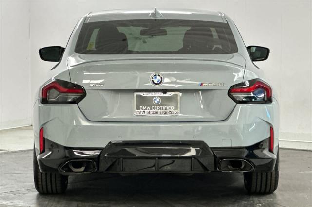 used 2022 BMW M240 car, priced at $44,250