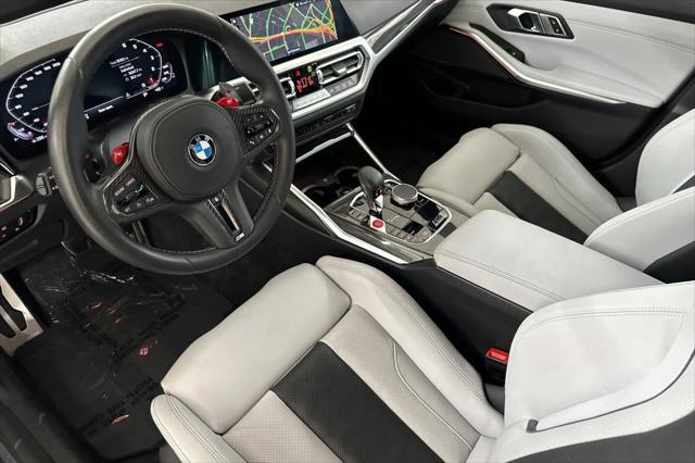 used 2022 BMW M3 car, priced at $75,500