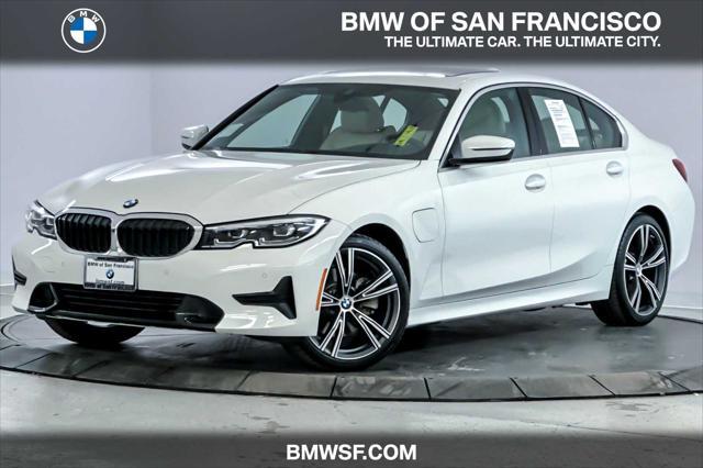 used 2021 BMW 330e car, priced at $27,498