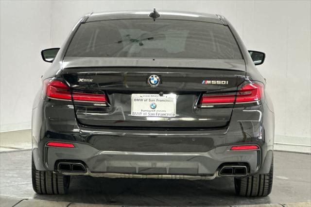 used 2021 BMW M550 car, priced at $51,750