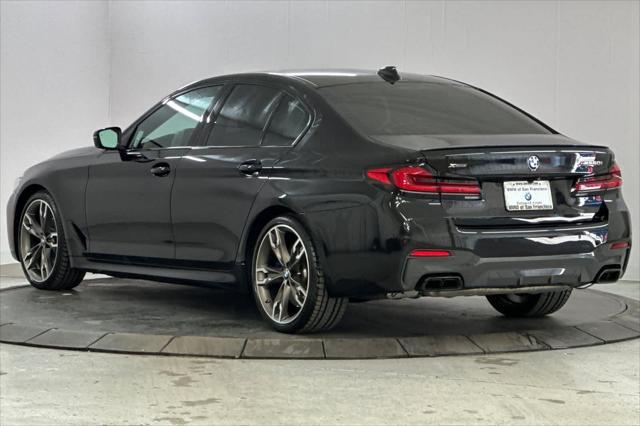 used 2021 BMW M550 car, priced at $51,750