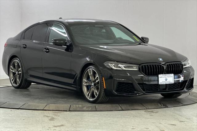 used 2021 BMW M550 car, priced at $51,750