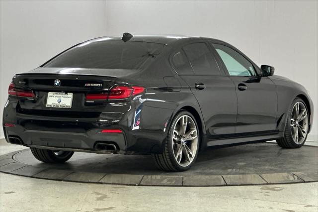 used 2021 BMW M550 car, priced at $51,750