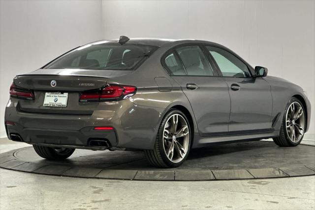 used 2023 BMW M550 car, priced at $63,000