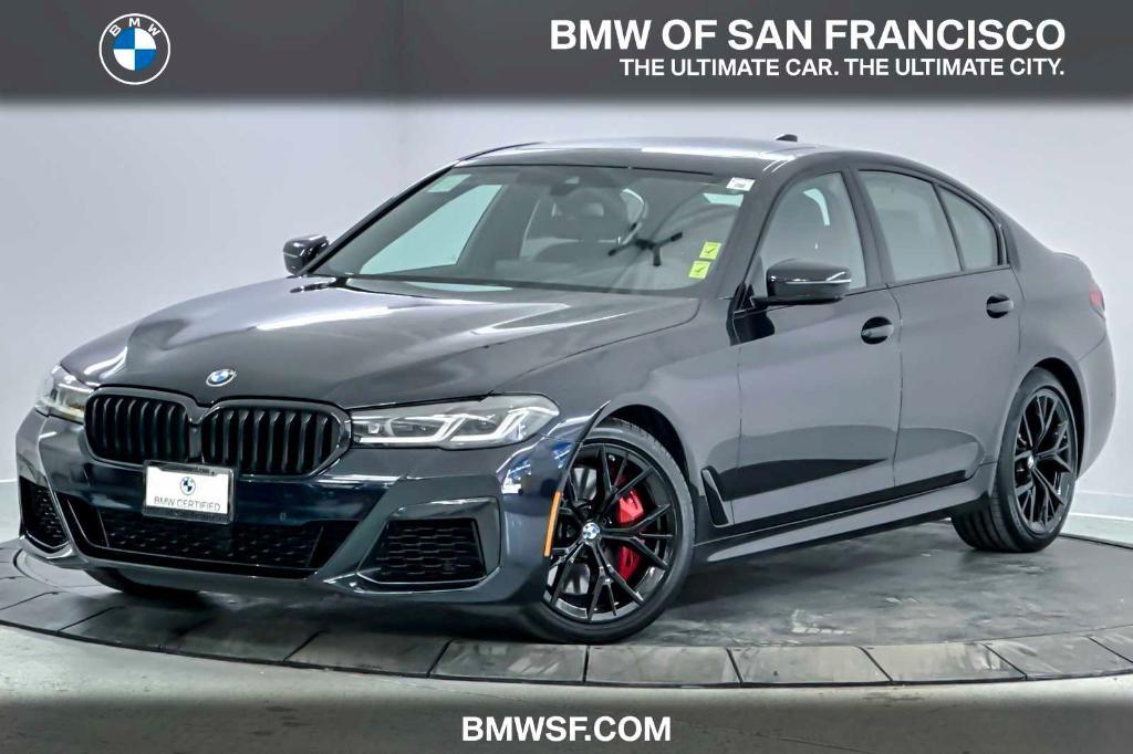 used 2023 BMW M550 car, priced at $71,998