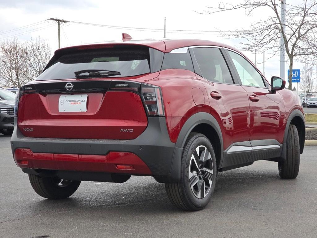 new 2025 Nissan Kicks car, priced at $26,654
