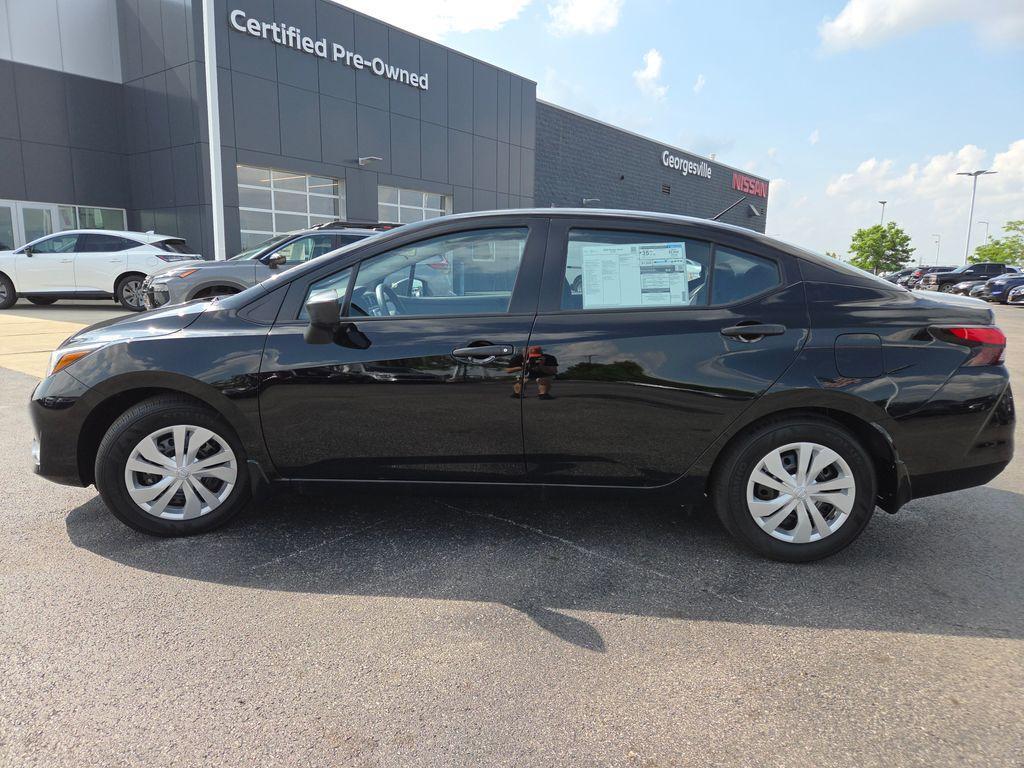 new 2025 Nissan Versa car, priced at $20,594
