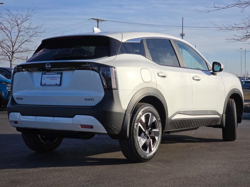 new 2025 Nissan Kicks car, priced at $26,654