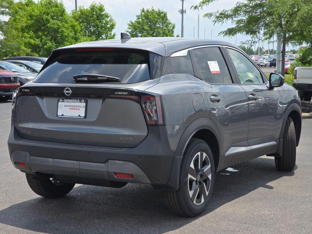 new 2025 Nissan Kicks car, priced at $26,291