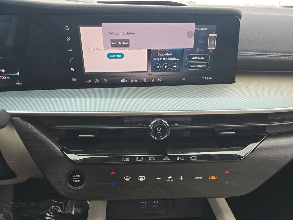 new 2025 Nissan Murano car, priced at $49,016