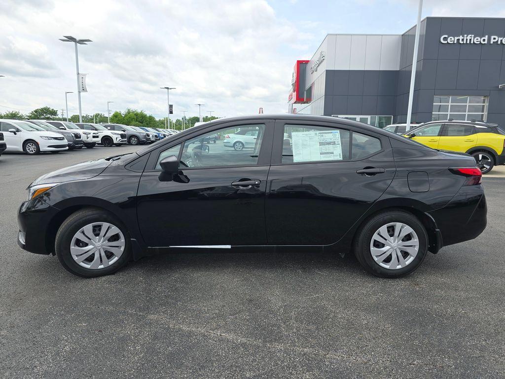 new 2025 Nissan Versa car, priced at $20,514