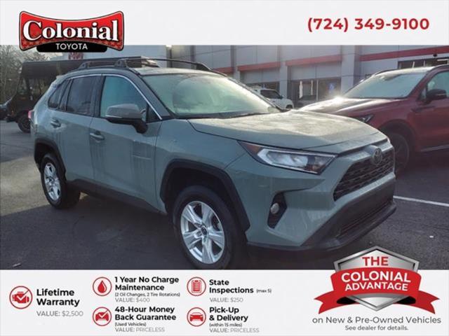 used 2021 Toyota RAV4 car, priced at $28,500