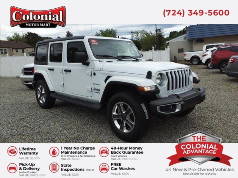 used 2021 Jeep Wrangler Unlimited car, priced at $33,580