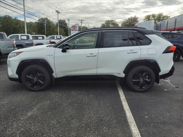 used 2020 Toyota RAV4 Hybrid car, priced at $27,999