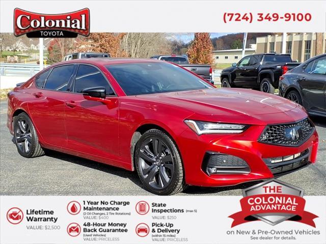 used 2021 Acura TLX car, priced at $30,704
