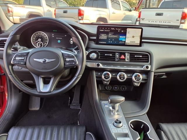 used 2022 Genesis G70 car, priced at $27,792