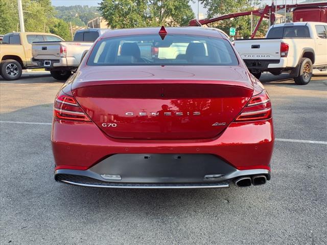 used 2022 Genesis G70 car, priced at $27,792