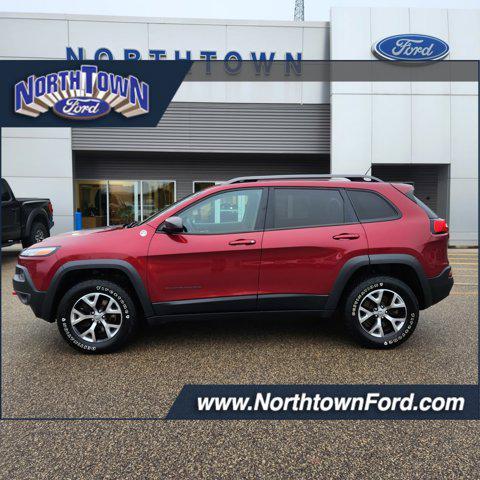 used 2015 Jeep Cherokee car, priced at $11,900