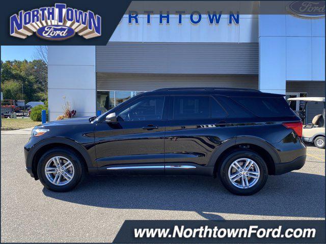 used 2022 Ford Explorer car, priced at $33,500