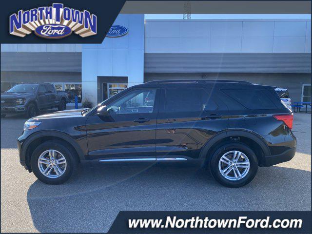 used 2022 Ford Explorer car, priced at $34,500