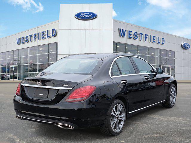 used 2020 Mercedes-Benz C-Class car, priced at $39,995