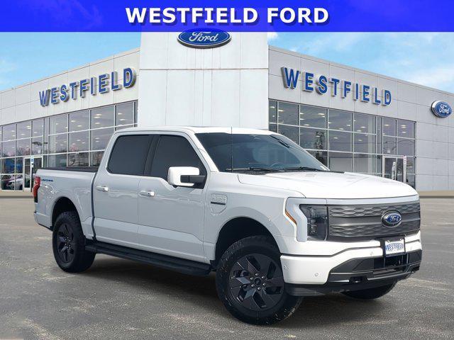used 2023 Ford F-150 Lightning car, priced at $58,995
