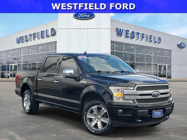 used 2018 Ford F-150 car, priced at $39,995