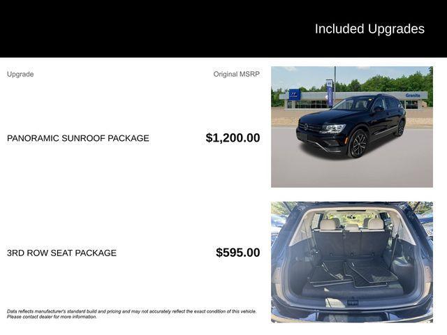 used 2021 Volkswagen Tiguan car, priced at $18,990
