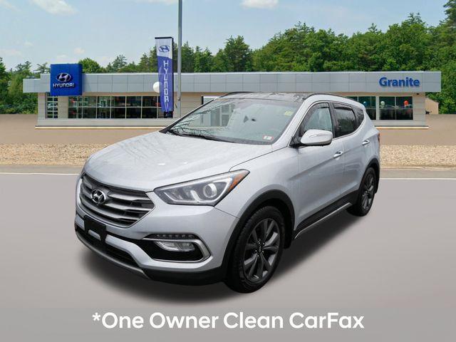 used 2018 Hyundai Santa Fe Sport car, priced at $18,390